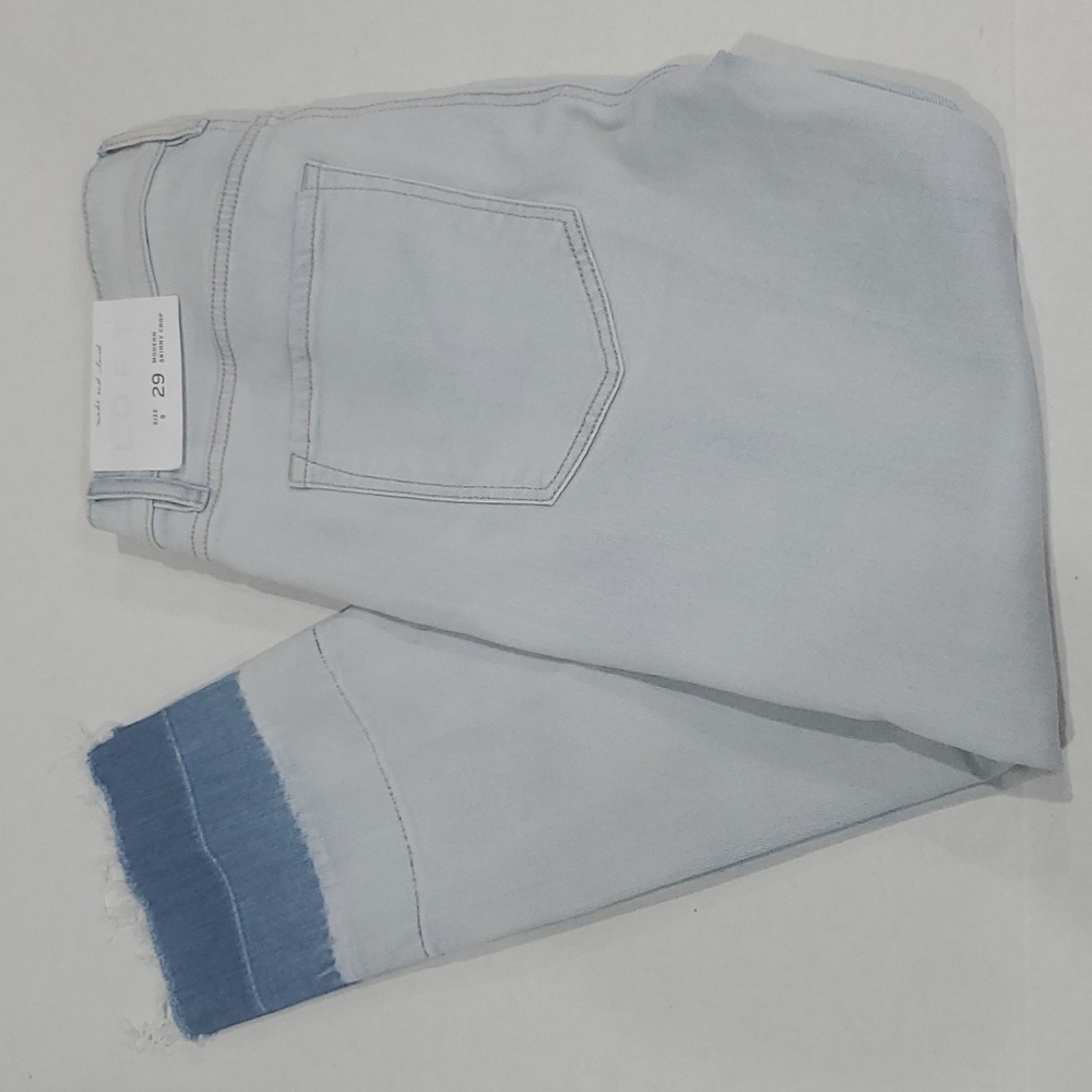 NWT LOFT Modern Skinny Crop Jeans Size 8